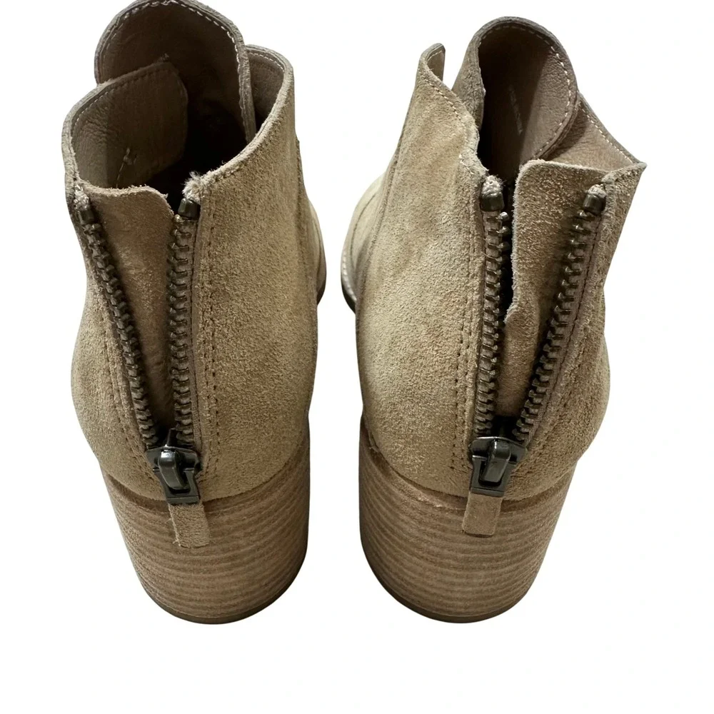 Eileen Fisher suede ankle